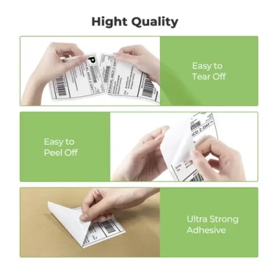 Nelko 4"x6" White Label Paper 500 Sheets image {3}