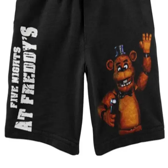 Five Nights At Freddy's Freddy Fazbear Boy's Short Sleeve Shirt & Lounge Shorts Combo Set image {4}
