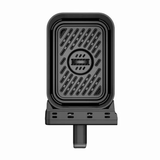 Midea 8.4qt Two-Zone Air Fryer: Dual Baskets, Digital Control, Nonstick, Cool Touch, 1650W, Black image {7}