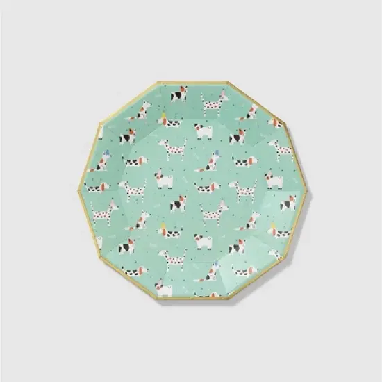 Hot Diggity Dog Large Plates (10 per pack) image {5}
