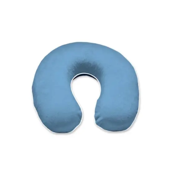 NCAA North Carolina Tar Heels Wave Memory Foam Travel Support Pillow image {1}