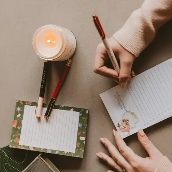 Sweet Water Decor Vintage Santa Tear Off Notepad image {2}