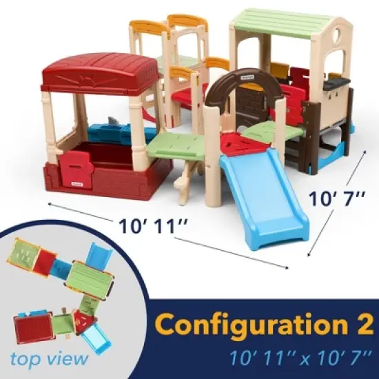 Simplay3 Young Explorers Indoor / Outdoor 4 Piece Modular Play System (4 Boxes) Dome Climber image {5}