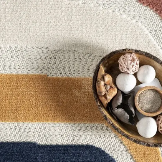 nuLOOM Katina Abstract Rainbow Indoor/Outdoor Patio Area Rug image {5}