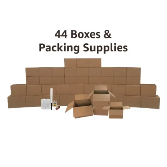 UBMOVE Smart Moving Bigger Boxes (4 Room) 44 Moving Boxes & Packing Supplies image {1}
