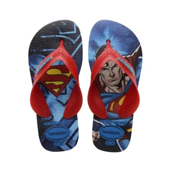 Havaianas Kids Max Heros Superman Flip Flop Sandals image {8}