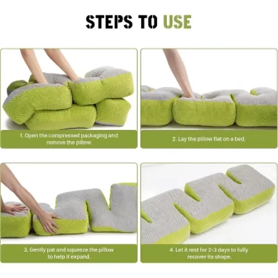 MaseiKar 57 to 71 Retractable Double Sided Comfortable & Stylish Headboard Pillow, Adjustable Cute Animal Body Pillow, Cute Room Decor for Teen Girl image {6}