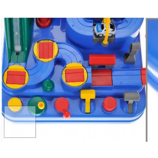 Ready! Set! Play! Link Race Track Vehicle Obstacle Course And Puzzle Playset For Kids image {1}