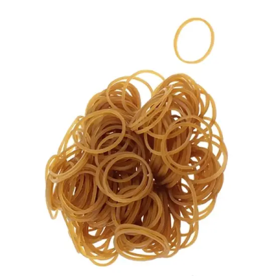 Unique Bargains Elastic Stretchable Rubber Bands for Bank Paper Bills 270 Pcs image {2}