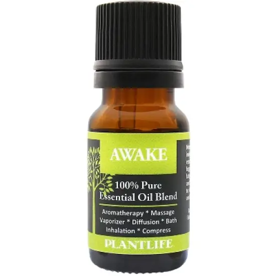 Plantlife Awake Essential Oil Blend &ndash; 100% Pure, Therapeutic Grade &ndash; No Additives or Fillers &ndash; Made in California &ndash; 10ml image {4}