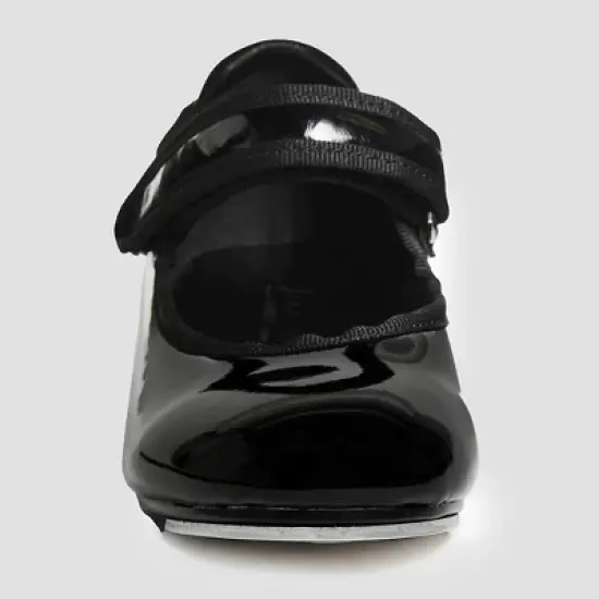 Freestyle by Danskin Girls' Dance Shoes - Black image {2}
