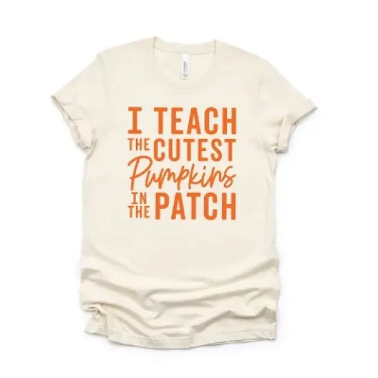 Simply Sage Market Women's I Teach The Cutest Pumpkins In The Patch Short Sleeve Graphic Tee image {4}