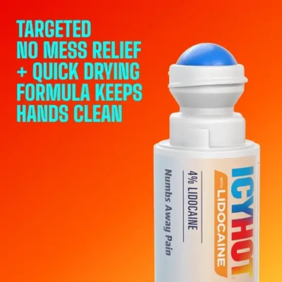 Icy Hot Max Pain Reliever No Mess Applicator with Lidocaine - 2.5oz image {5}