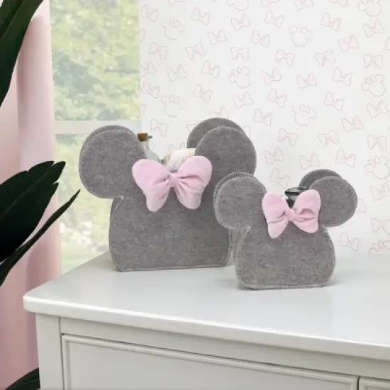Disney Baby Minnie Mouse Diaper Storage - 2pk image {2}