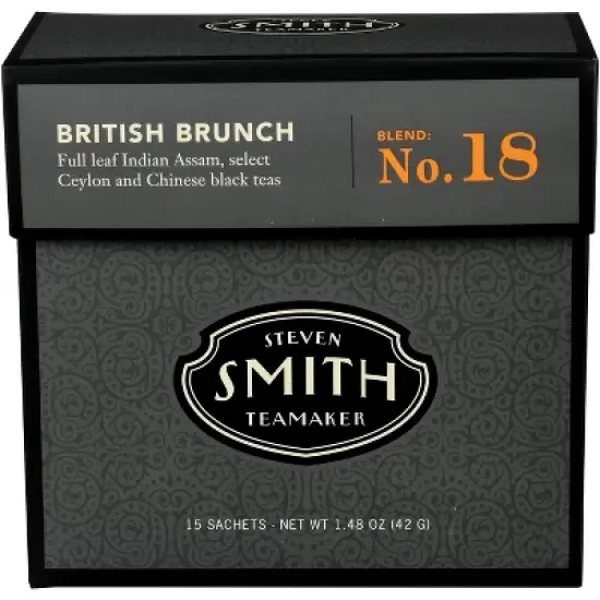 Smith British Brunch Tea - Case of 6 - 15 sachets image {1}