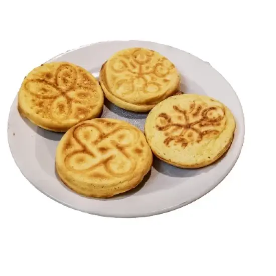 5 Star Super Deals Pancake Pan Maker - Double Sided Nonstick 4 Small Decorative Mold Designs for Perfect Eggs, French Toast, Omelette, Flip Jack image {5}