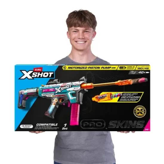 XSHOT Pro Motorized Piston Pump Toy Dart Blaster by ZURU image {8}