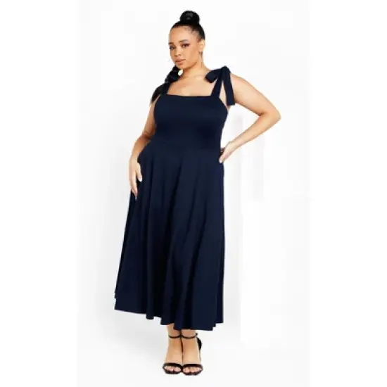 Women's Plus Size  DRESS MONROE | CITY CHIC image {3}