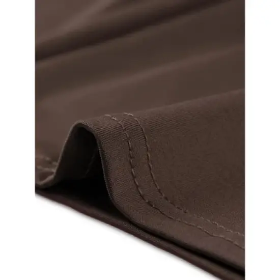 cheibear Womens Pajama Pants Sleepwear Jogging Bottoms Casual Trousers Wide Leg Lounge Pants image {4}