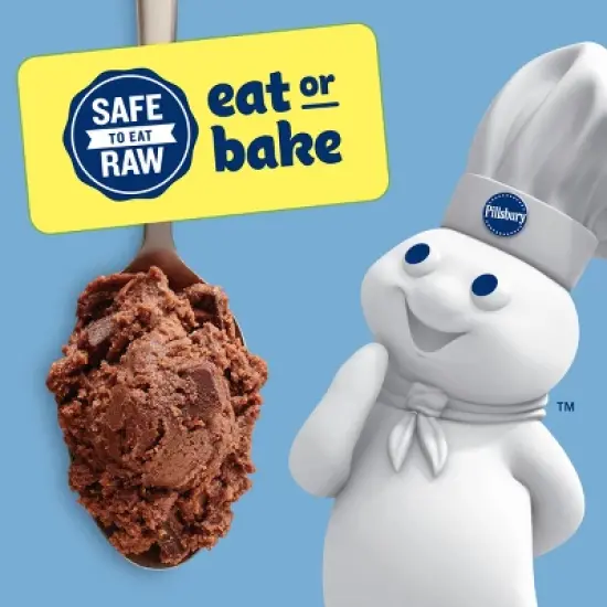 Pillsbury Ready to Bake Double Chocolate Chip Cookies - 16oz/12ct image {2}