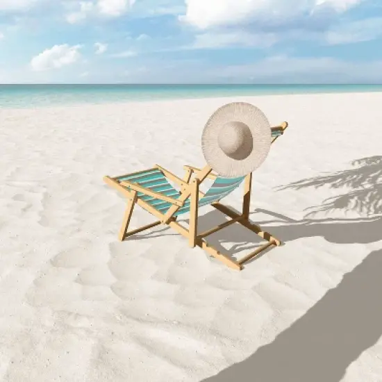 Bianca Anchor Sling Chair - Green - Deny Designs image {2}