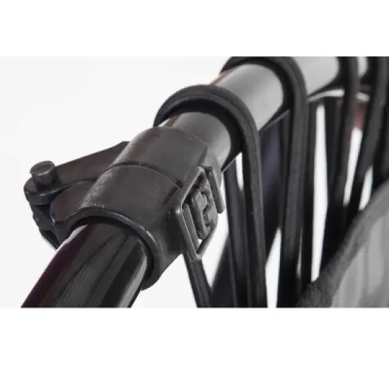 JumpSport 230F Folding Indoor Home Cardio Fitness Rebounder Durable Exercise Mini Trampoline with Premium Bungees, Workout DVD, and is Safe and Sturdy image {4}