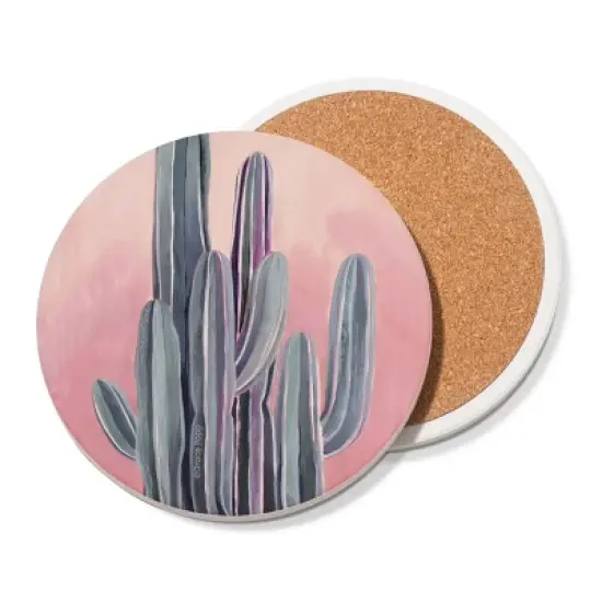 Thirstystone Desert Dawn Round Coaster image {1}