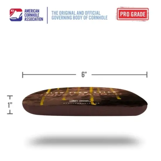 Honey Bagger Synergy Pro Brown Cornhole Bags (Set of 4) image {3}