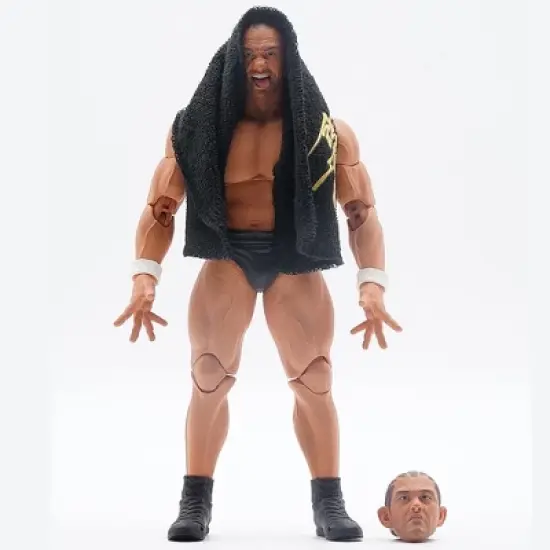 New Japan Storm Collectibles Ringside Exclusive Black Gear Minoru Suzuki Action Figure image {2}