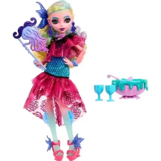 Monster High Lagoona Blue Fashion Doll in Monster Ball Party Dress with Accessories image {3}