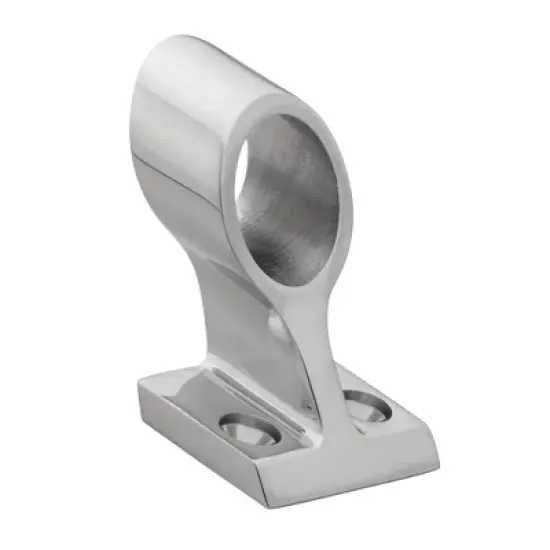 Whitecap 6179C Center Handrail Stanchion - 316 Stainless Steel Boat Equipment. image {1}