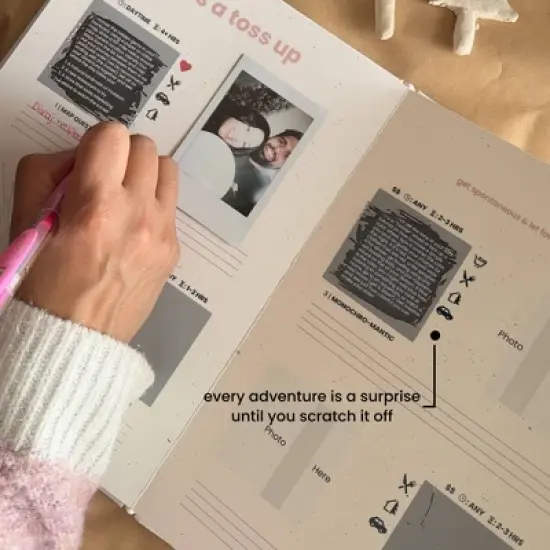 The Adventure Challenge Couples Edition Continued Board Game: Social Skills, 40-80 Min Play, Includes Book image {1}