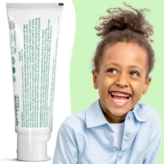 SprinJene Natural Kids' Toothpaste - Watermelon - 3.5oz image {6}