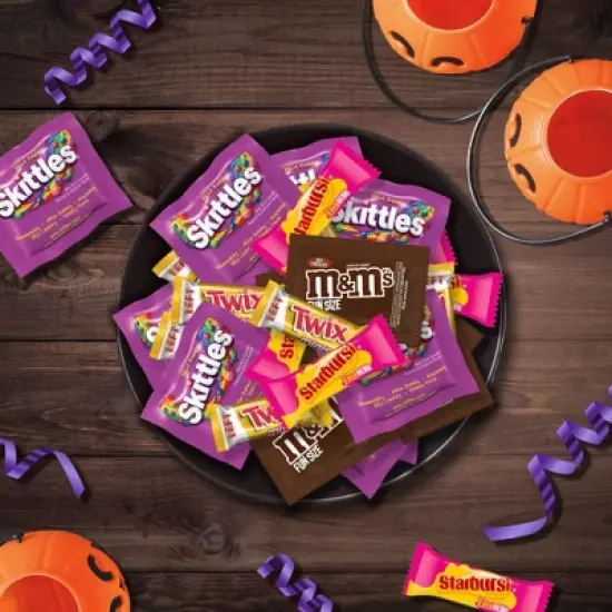 M&M's, Skittles, Starburst, Twix Halloween Candy Variety Pack - 34.22oz/85ct image {5}