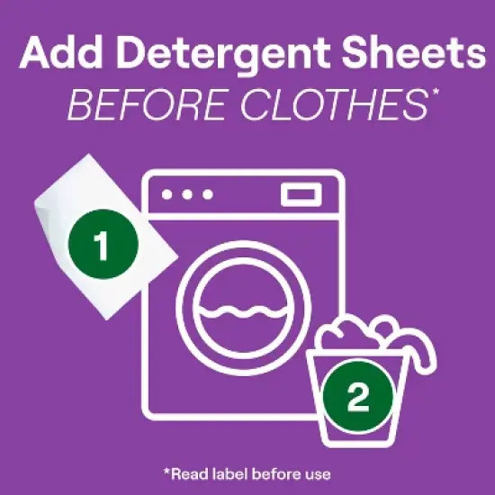 Seventh Generation Laundry Detergent Sheets - Fresh Lavender - 32ct image {6}