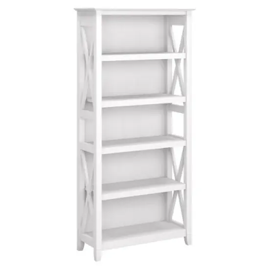 5 Shelf Key West Bookcase - Bush Furniture image {8}