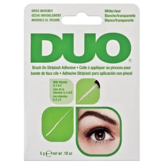 DUO Adhesive Lash Adhesive Brush On - Clear - 0.18oz image {1}