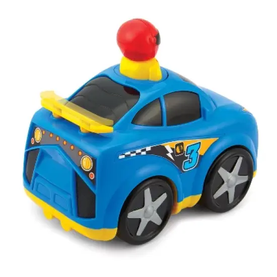 Kidoozie Press n Zoom Race Car, Toddlers ages 12 months and older image {1}