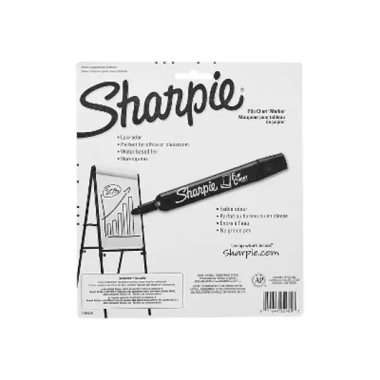 Sharpie Flip Chart Marker Bullet Point 8/PK Assorted 22480PP image {3}