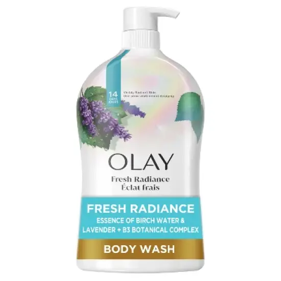 Olay Fresh Outlast Body Wash Birch Water & Lavender - 33 fl oz image {11}