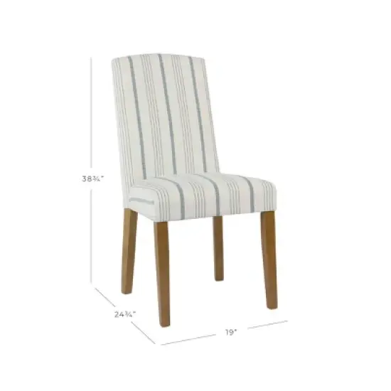 Arched Back Parsons Dining Chair - HomePop image {1}