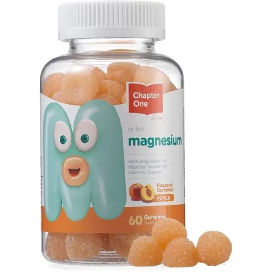 Chapter One by Zahler Multi-Pack of Great-Tasting Flavored Magnesium Gummies for Kids, 3 Flavors - Certified Kosher image {5}