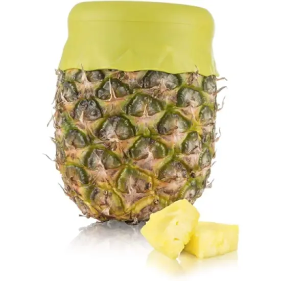 Vacu Vin Pineapple Slicer Deluxe Set, Stainless Steel image {2}