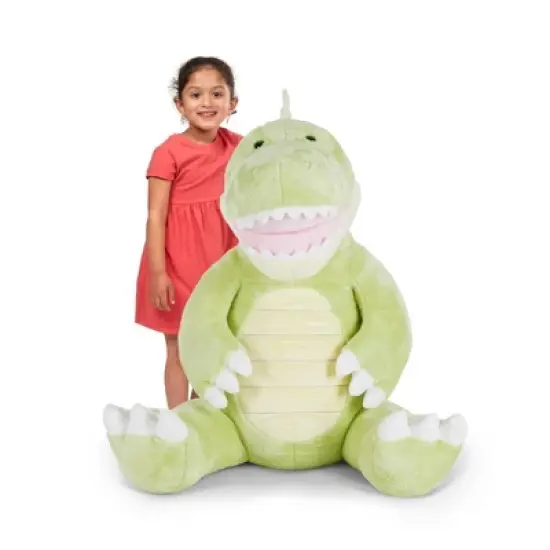 Melissa & Doug Jumbo Gentle Dinosaur Stuffed Animal image {3}