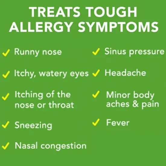 Advil Allergy and Congestion Relief 50 Coated Tablets image {1}