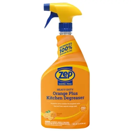 Zep Home Pro Orange Plus Kitchen Degreaser - Heavy-Duty Kitchen Cleaner - 24 oz. image {1}