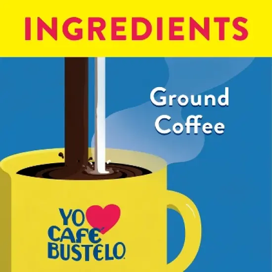 Caf&eacute; Bustelo Supreme Espresso-Style Medium Dark Roast Ground Coffee - 10oz image {3}