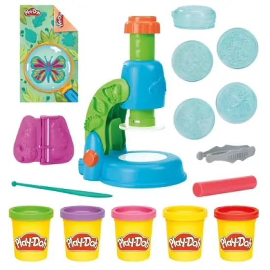 Play-Doh Light and Look Microscope Playset - 18pc image {11}