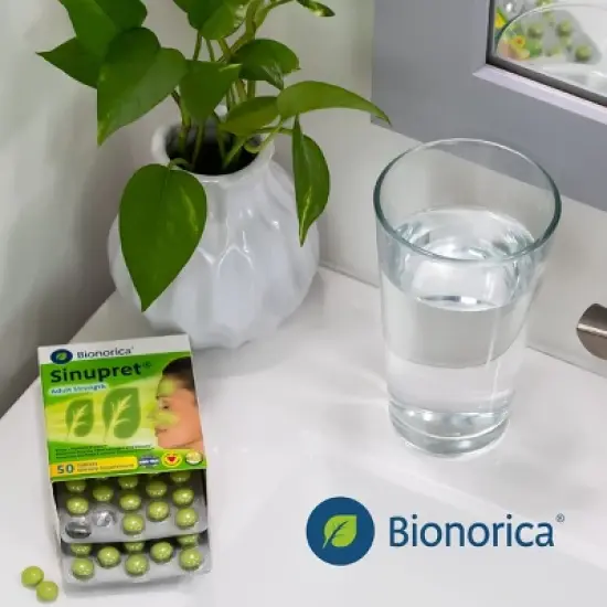 Bionorica Sinupret Adult Strength Sinus - Immune Support Supplement - All Natural - Herbal Nasal Passage & Immunity Boost image {13}
