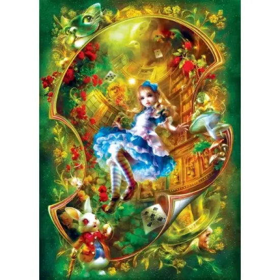 MasterPieces 1000 Piece Jigsaw Puzzle - Alice in Wonderland - 19.25"x26.75" image {2}